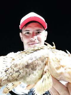 Сукко ночью: катушка нагрелась под скорпеной, капля 6 г, флюр 0,16, ISOME XL