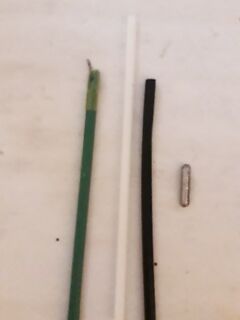 Тирольская палочка из шариковой трубки: баланс, термоусадка, груз внизу