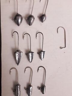 Свои джиг-головки: из сотни крючков брак — три, партия собрана