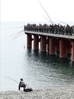 Присмотрел место на карте: проверю вечером на ветре и в прибой
