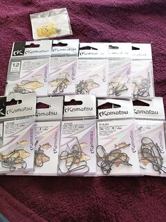 Озон, 260 руб за 10 пачек — крючки с зазубринками, по бюджету огонь