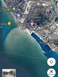 Сочи, маршрут к морю: от Южного взморья каждые 50 м выходы, укрытие в порту