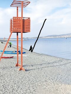 Сады морей: лучшая нитка — 150 м правее вывески, ориентиры на месте