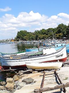 Жаркое море и слабая рыбалка у Дюни-Алепу: 15 платерин с сыном и муха на Тундже