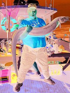 Южная Англия — конгер ~30 кг: другой берег, другие веса, но те же эмоции