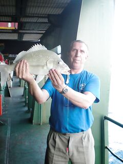 Санта-Мария, Куба — коптили улов у маяка, ската отпустили несмотря на уговоры