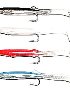 Имитация личинки угря: «резина» Raglou в разных размерах всё равно рулит