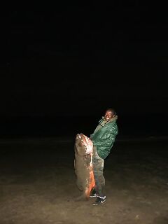 Сан-Висенте, пляж Кальете Гранде: морская рыбалка и кубера снаппер 44,9 кг