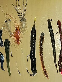 Саргановые приманки наготове: искусственные, в основном на подгрузке — стартую утром