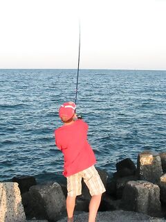 Поморие: фото одного из волноломов — точка для береговой ловли