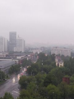 Москва сейчас: отмечаю погоду перед выездом