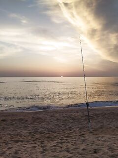 Утренний выход: проверяю берег и рабочие дистанции
