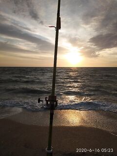 Восход и закат на Арабатской стрелке: отмечаю окна по приливу