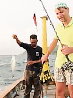 Пхукет, троллинг: тунец идёт стабильно — показали, как это выглядит