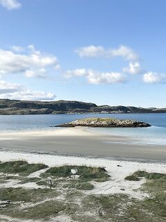 Териберка: редкий сухой выход на остров у дикого пляжа и мощные отливы