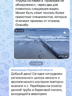 Териберка и Баренцево море: написал в Минприроды, кажется, сработало