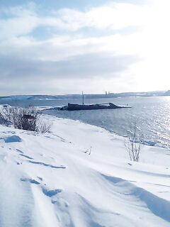 Баренцево море — Белокаменка вчера: грустная картинка