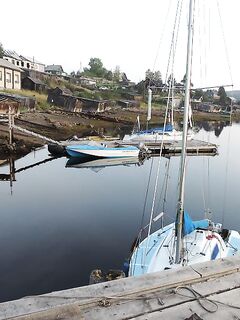 Июльская Чупа: причал встретил солнцем и штилем