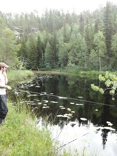 Белое море, Карелия — «мёртвые ламбы» и рабочая протока с окунем