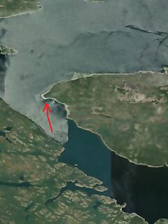 Пежостров для выхода с ребёнком: пляж, стоянки и короткая дистанция