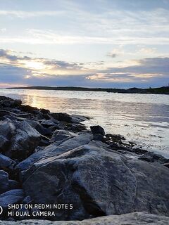 Ветер «писец», 18-ка не тянет: доскакали до стоянки Валентина, рыбы ведро