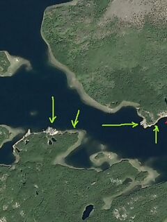 Стоянки от Чкаловского и отсыпные отвалы: где укрыться и где пресная вода