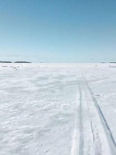 Мыс Картеш у научников: лёд около 40 см, поле до корабля мишени — снимок свежий