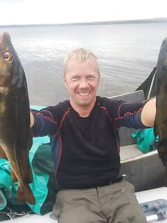 Вторая поездка: Лодейная губа, плоская Двинская луда — поймал отпусти, дожди каждый день