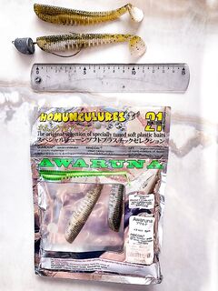 Awaruna Pontoon21 с офсетом 5 см — номер крючка не вспомнили