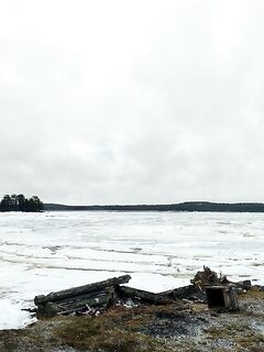 Открытая вода от Пулонги к Чкаловскому, восточный держит, к майским разобьёт