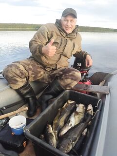 Второй выезд тяжелее: 30 кг суммарно, крупняк до 2 200