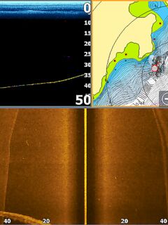 Карелия — ямы с глубинами 30–50 м в наличии, по свалам интереснее всего