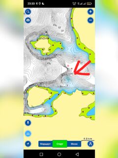 Чупская губа: стрелкой отмечал то самое место — и таких точек там хватает