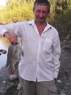 Неизвестная рыба с сиреневой мордой