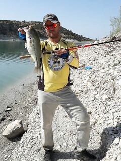 Кипр, первый опыт ловли басса и трудовые поклёвки