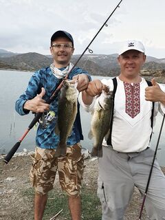 Калавасос с Вадимом и Алексеем