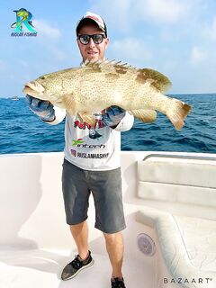 Дубай, курс на крупного хамура - живец и бугры