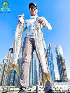 Выход днём или на рассвете — рыбалка по барракуде в Дубае