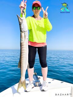 Кастинг молчит, уходим на барракуду в Дубае, сначала живец