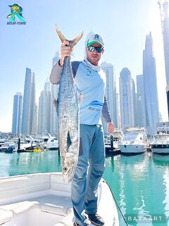 Дубай, риф 22 м и возвышенность 14–15 м, трофеи дежурят