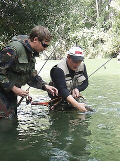 Осень в Каталунии, гости из Москвы: ищем ключ к форели