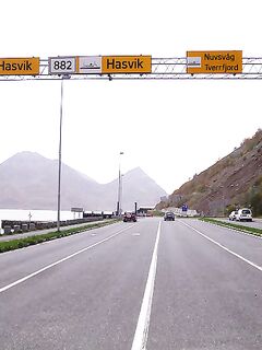 Норвегия: дорога через Альту в Оксефьорд и порядок на терминале