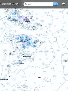 Карта для моря в Норвегии что именно смотреть