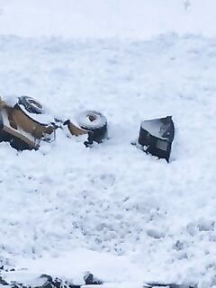 Нордкап и лавина на трассе