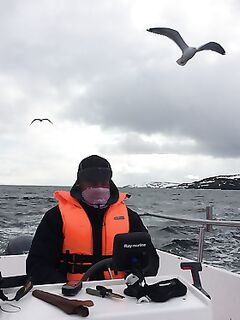 Путь в Норвегию и первый выход: морская рыбалка, шторм и дрейф