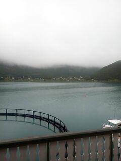 Сенья первая поездка, выход из фьорда и банки