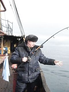 Первая банка на п-ове Рыбачий — 130 м и общий старт