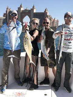 Дубай: барракуда на пять кило и бонито по котлам