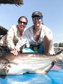 Паттайя: тяжёлый комплект и сом на коротком платнике