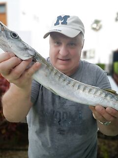 Ветер в лицо и барракуда на BearKing у канарского волнолома